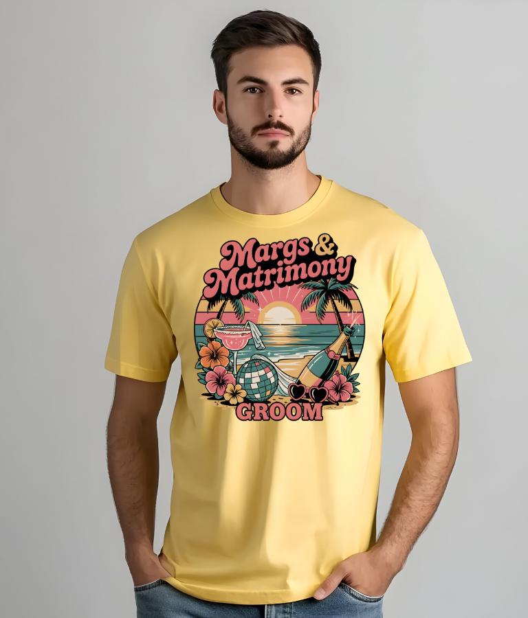 Margs & Matrimony Bachelorette Party Shirt, Bride Squad Mexico Bach Tee, Final Fiesta Bridal Crew T-Shirt