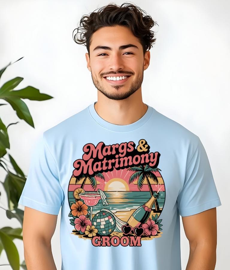 Margs & Matrimony Bachelorette Party Shirt, Bride Squad Mexico Bach Tee, Final Fiesta Bridal Crew T-Shirt