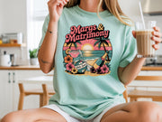 Margs & Matrimony Bachelorette Party T-Shirt, Bride Squad Mexico Tee
