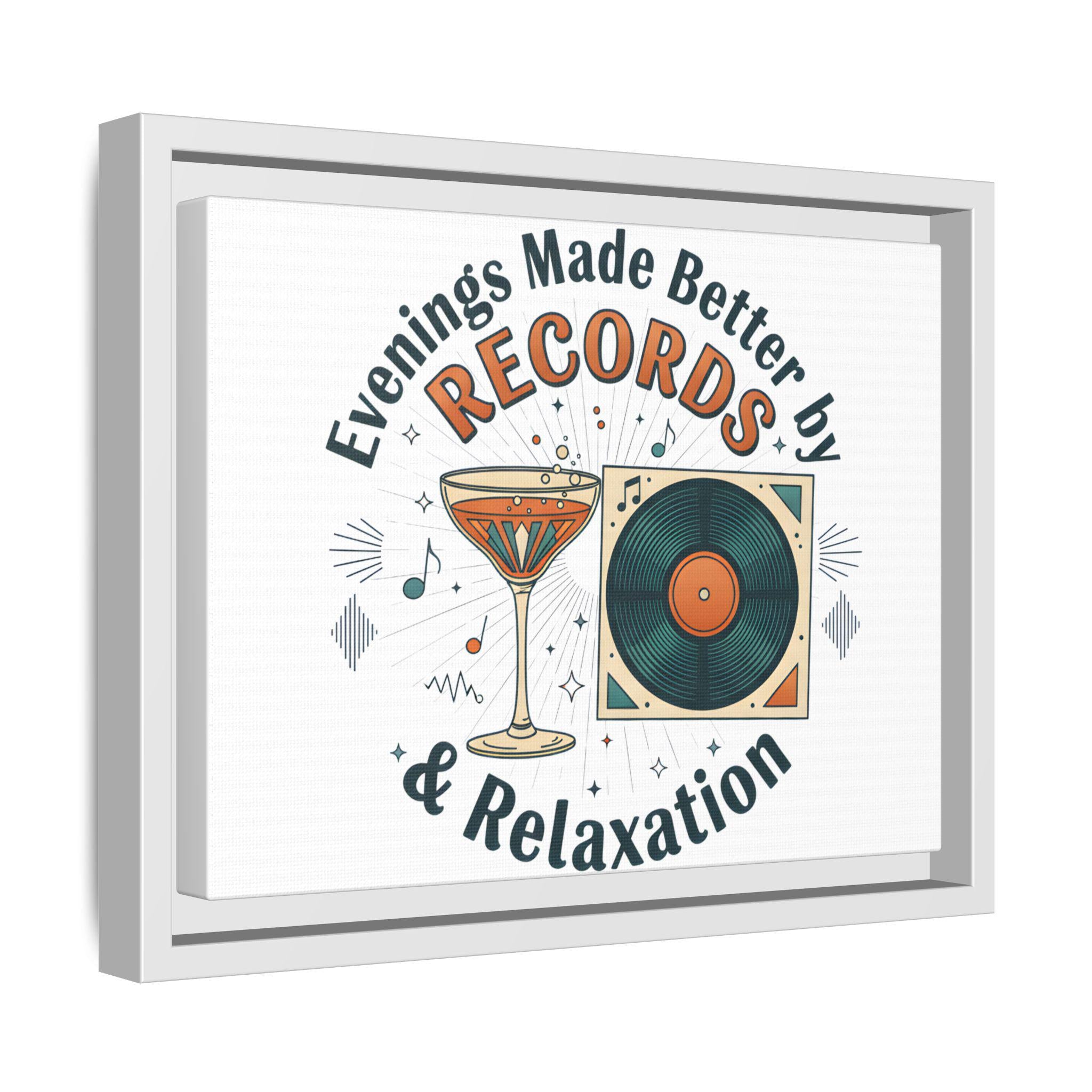 Vinyl Record Art Print | Cozy Home Music Room Decor