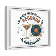 Vinyl Record Art Print | Cozy Home Music Room Decor