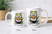 Funny Frog Coffee Mug, Novelty Tea Cup, Quirky Gift for Him, Cute Frog Meme Mug, Animal Lover Gift, Dishwasher Safe Mug