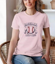 Baseball Mom Loud and Proud Shirt | Sports Mom Graphic Tee | Proud Baseball Mama | Game Day Mom Apparel