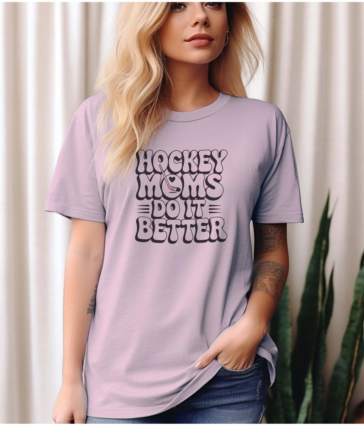Hockey Moms Do It Better Shirt | Proud Hockey Mom Tee | Rink Life Sports Mom Shirt | Hockey Game Day Apparel