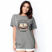 Bookworm t shirt, books and coffee graphic tee, reading aesthetic top