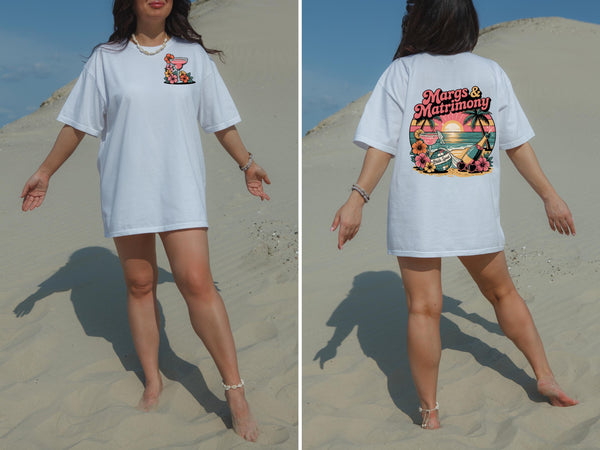 Mexico Bachelorette Party Shirt, Bride Squad Bach Tee, Final Fiesta Bridal Crew Shirt, Margs & Matrimony Cancun Trip Top