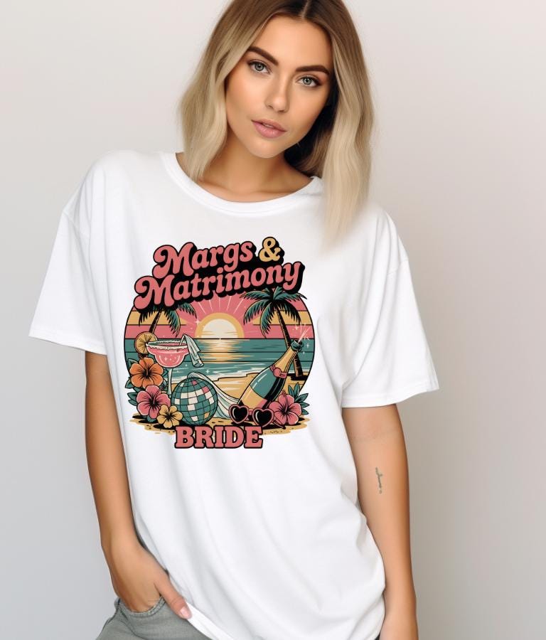 Margs & Matrimony Bachelorette Party Shirt