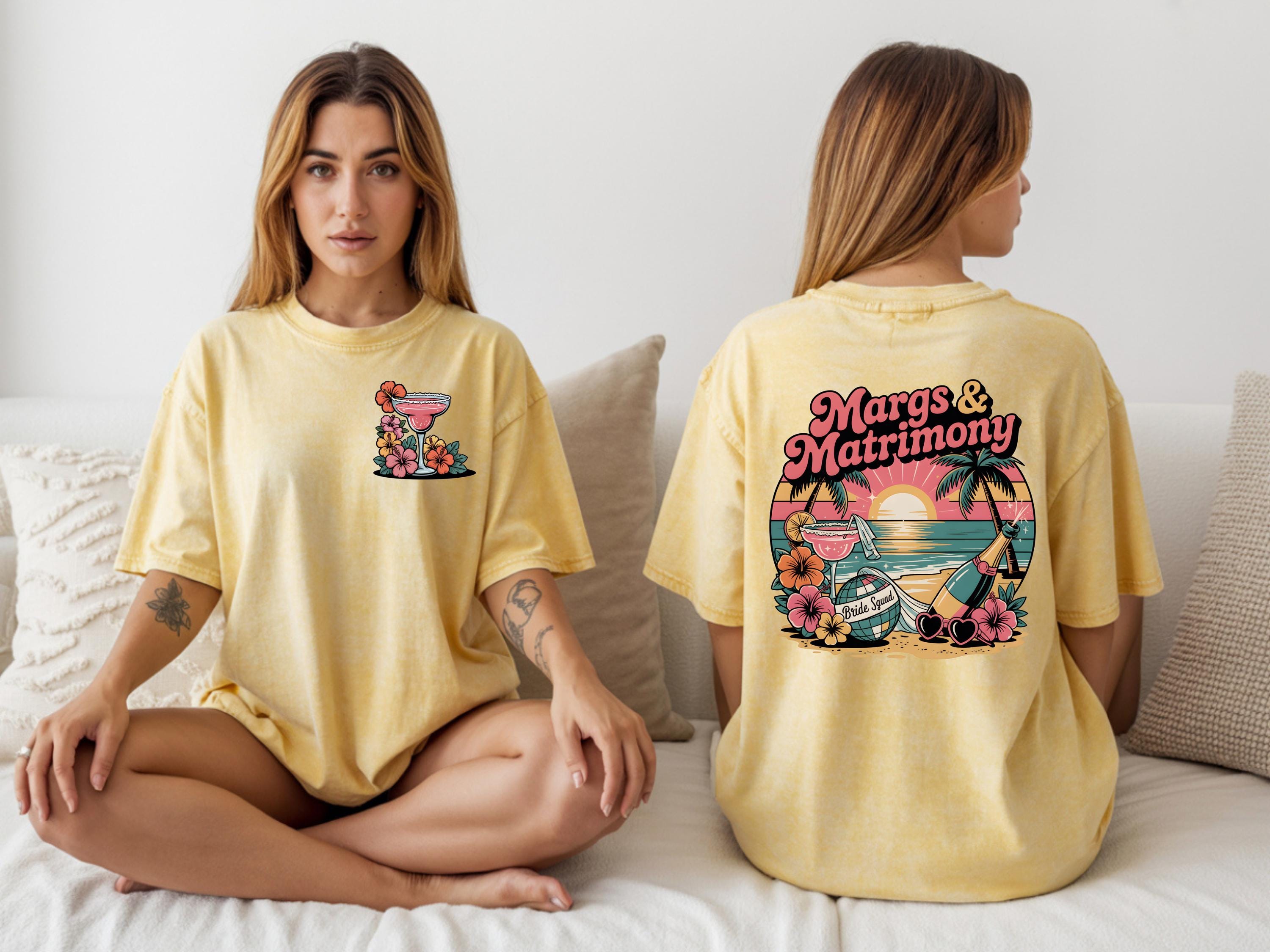 Mexico Bachelorette Party Shirt, Bride Squad Bach Tee, Final Fiesta Bridal Crew Shirt, Margs & Matrimony Cancun Trip Top