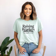 Raising Readers – One Chapter at a Time – Bookish Mom Shirt – Literary Mother’s Day Gift – Teacher Gift Tee