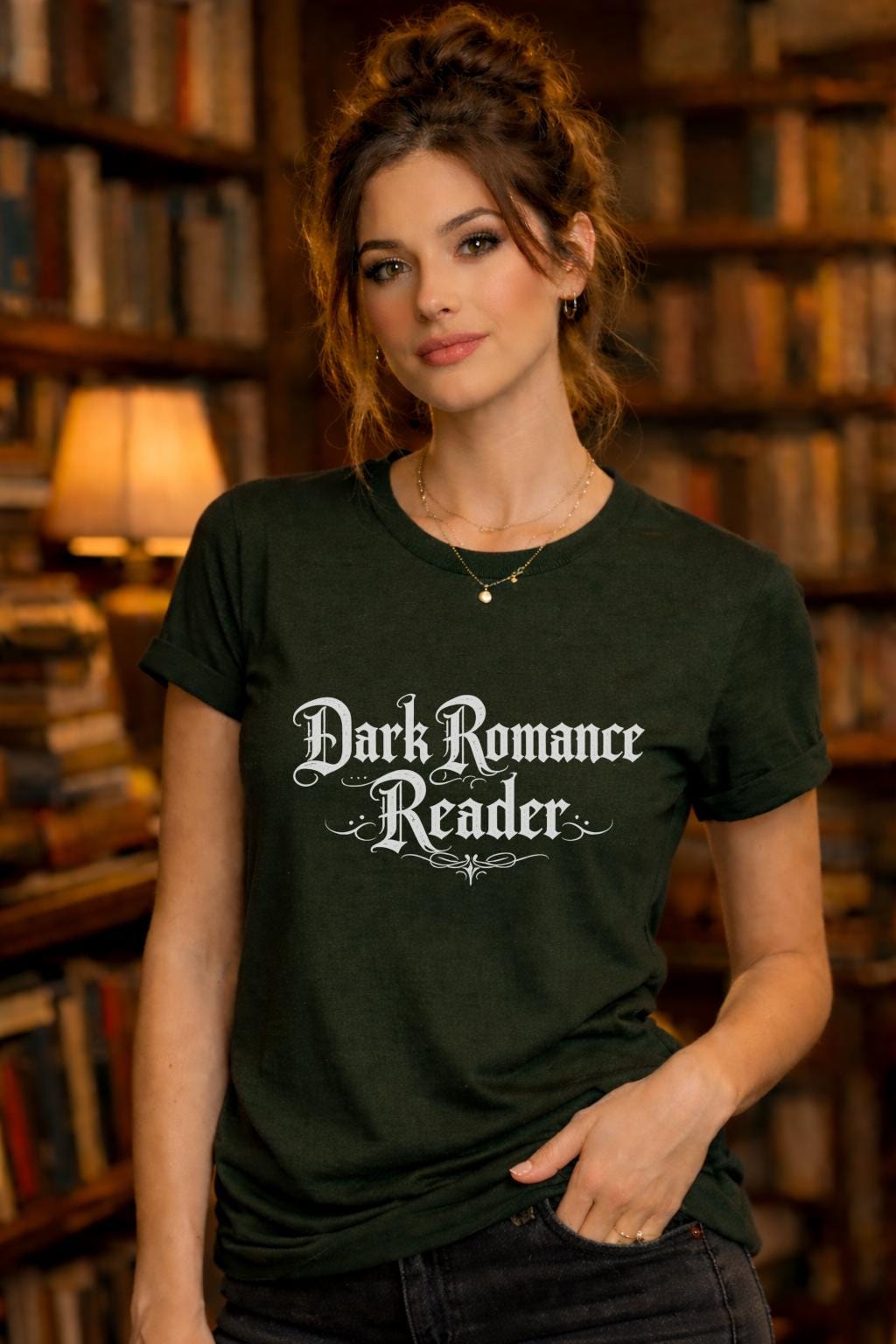 Dark Romance Reader Shirt, I Like My Men Fictional & Dangerous Tee, BookTok Romance Shirt, Villain Lover Gift, Gothic Reader Shirt