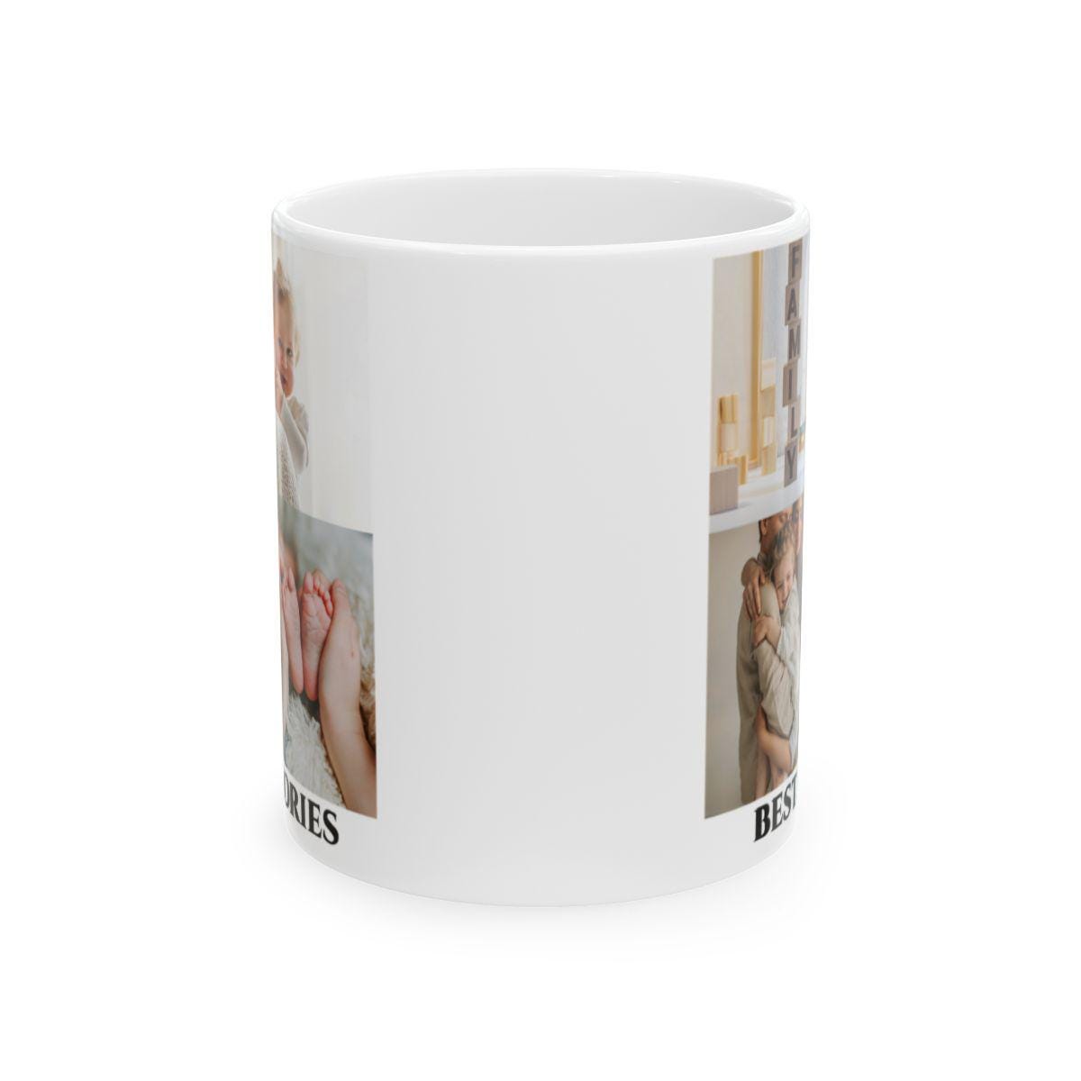 Custom Photo Collage Mug, Personalized Picture Coffee Mug, Family Photo Mug, Upload Your Photos Mug, Memory Mug Gift, Custom Picture Mug,Cer