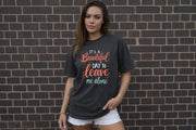 It’s A Beautiful Day To Leave Me Alone Shirt, Introvert Core Tee, Anti Social Aesthetic, Funny Gen Z Graphic, Comfort Colors 1717