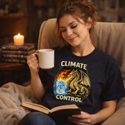 Climate Control Dragon Shirt, Funny Protest Tee, Dragon Graphic Shirt, Social Justice Shirt, Activist Humor Tee, Fantasy Dragon Shirt