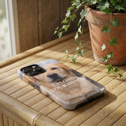 Custom Pet Photo Tough Phone Case | Personalized Dog Cat Memorial Photo Case