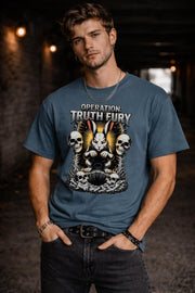 Operation Truth Fury Shirt, Down the Rabbit Hole Tee, Freedom Statement Shirt, Political Graphic Tee, Truth Seeker Shirt