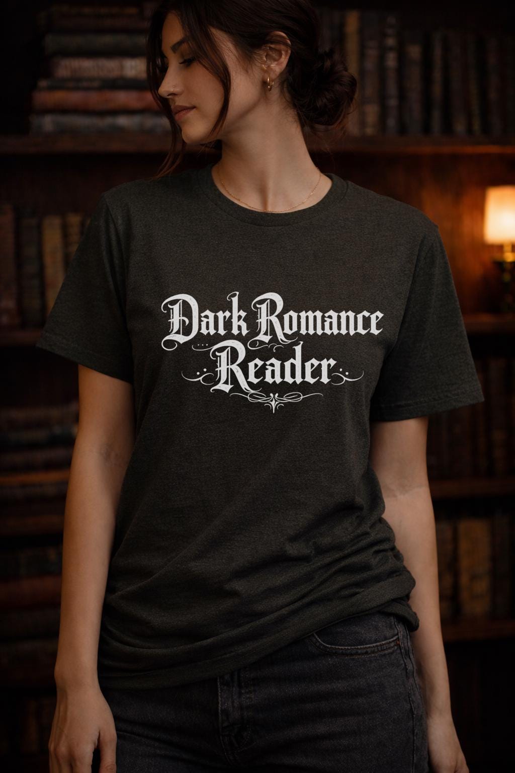 Dark Romance Reader Shirt, I Like My Men Fictional & Dangerous Tee, BookTok Romance Shirt, Villain Lover Gift, Gothic Reader Shirt