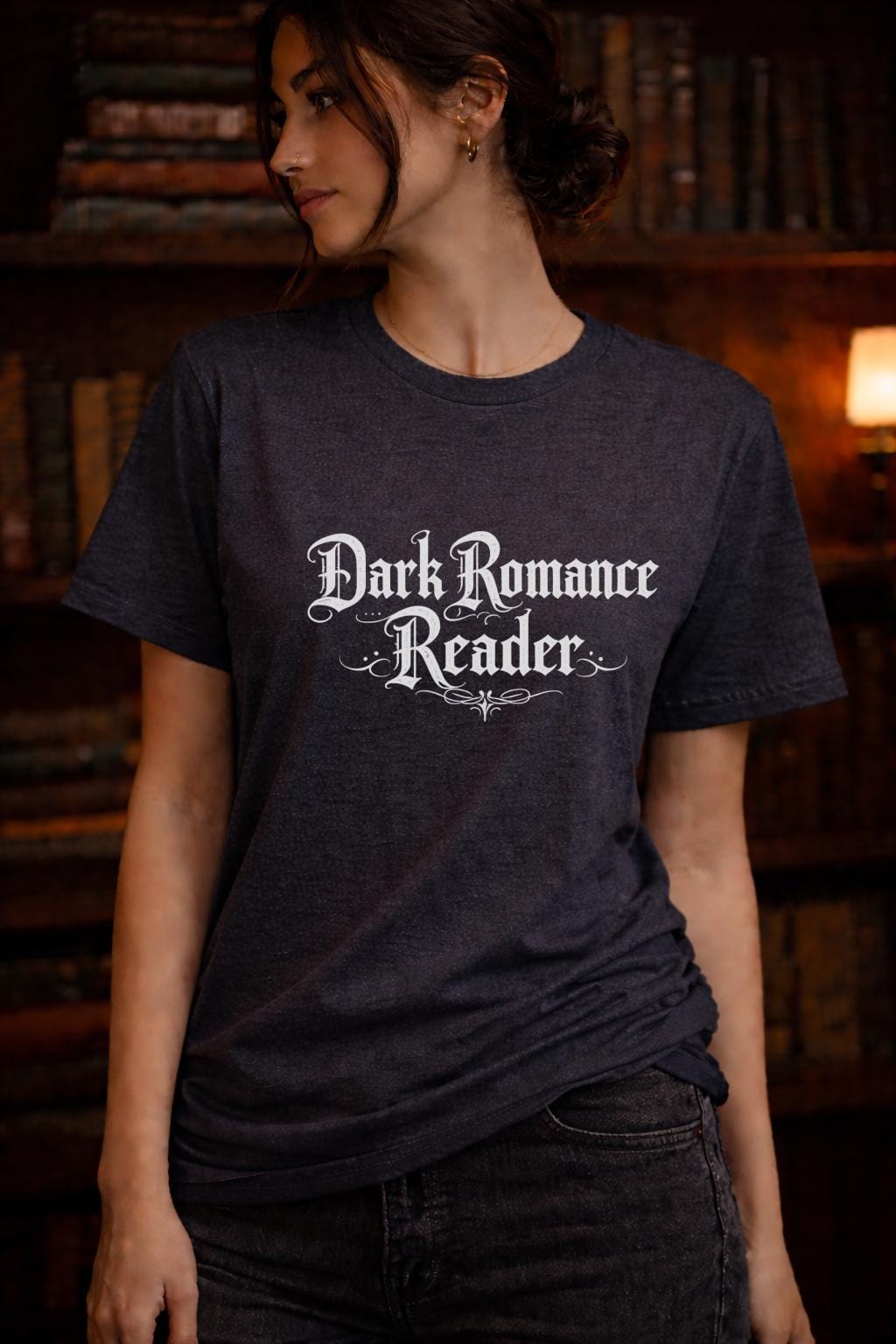 Dark Romance Reader Shirt, I Like My Men Fictional & Dangerous Tee, BookTok Romance Shirt, Villain Lover Gift, Gothic Reader Shirt