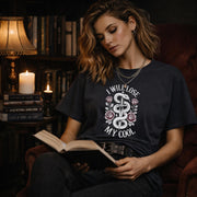I Will Lose My Cool Shirt, Snake Dagger Tee, Dark Romance Aesthetic Shirt, Gothic Rose Graphic Tee, Alternative Fashion Top