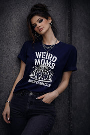 Funny Aunt Shirt, Weird Aunts Build Character Raccoon Tee Funny Mom Shirt Weird Moms Build Character Cool Aunt Gift Funny Mom Gift