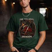 The Villain's Dragon Shirt, Dark Fantasy Dragon Tee, Villain Energy Shirt, Fantasy Dragon Shirt, Booktok Reader Tee, Dragon Lover Gift