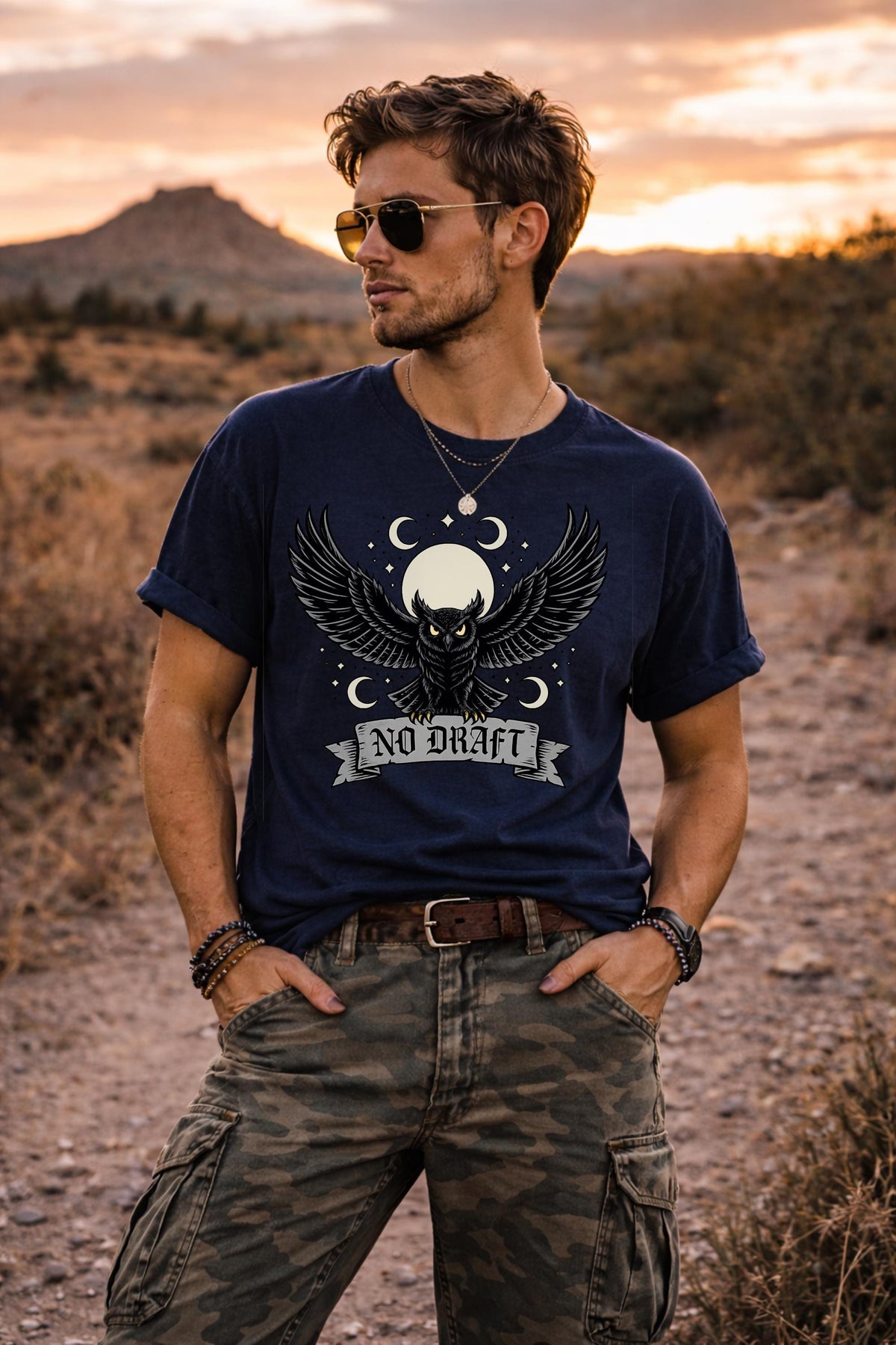 No Draft Owl Shirt, Anti Draft Protest Tee, Freedom Statement Shirt, Political Graphic Tee, Civil Liberty Shirt, Patriotic Freedom Apparel