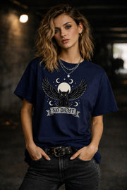 No Draft Owl Shirt, Anti Draft Protest Tee, Freedom Statement Shirt, Political Graphic Tee, Civil Liberty Shirt, Patriotic Freedom Apparel