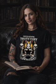 Operation Truth Fury Shirt, Down the Rabbit Hole Tee, Freedom Statement Shirt, Political Graphic Tee, Truth Seeker Shirt