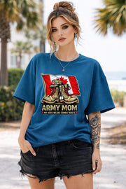 Canadian Military Shirt for Mom or Dad, Patriotic Gift Idea, Combat Boots Graphic Tee, Family Support Apparel, Canada Pride Clothing