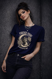 Alternative couple shirt skeleton bride and groom til death design black edgy t-shirt