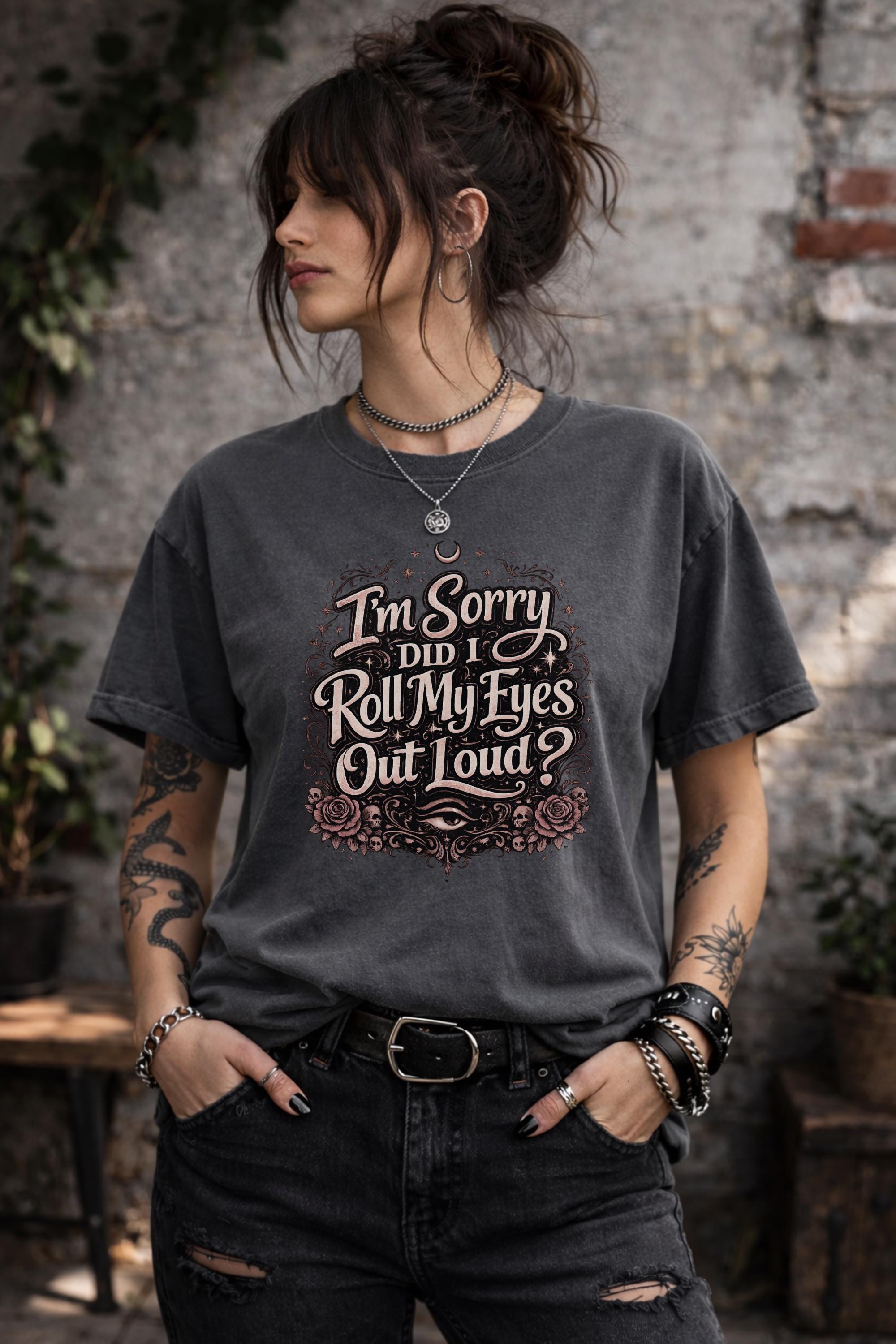 comfort colors 1717 grey graphic tee womens sarcastic shirt edgy aesthetic casual outfit statement top
