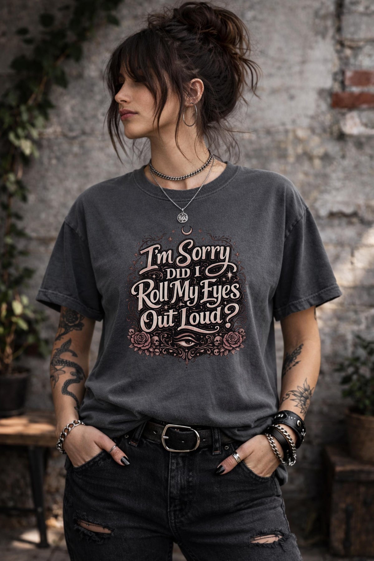 comfort colors 1717 grey graphic tee womens sarcastic shirt edgy aesthetic casual outfit statement top