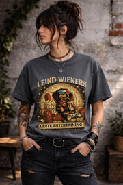 Dachshund lover apparel showcasing adorable sausage dog in theater chair