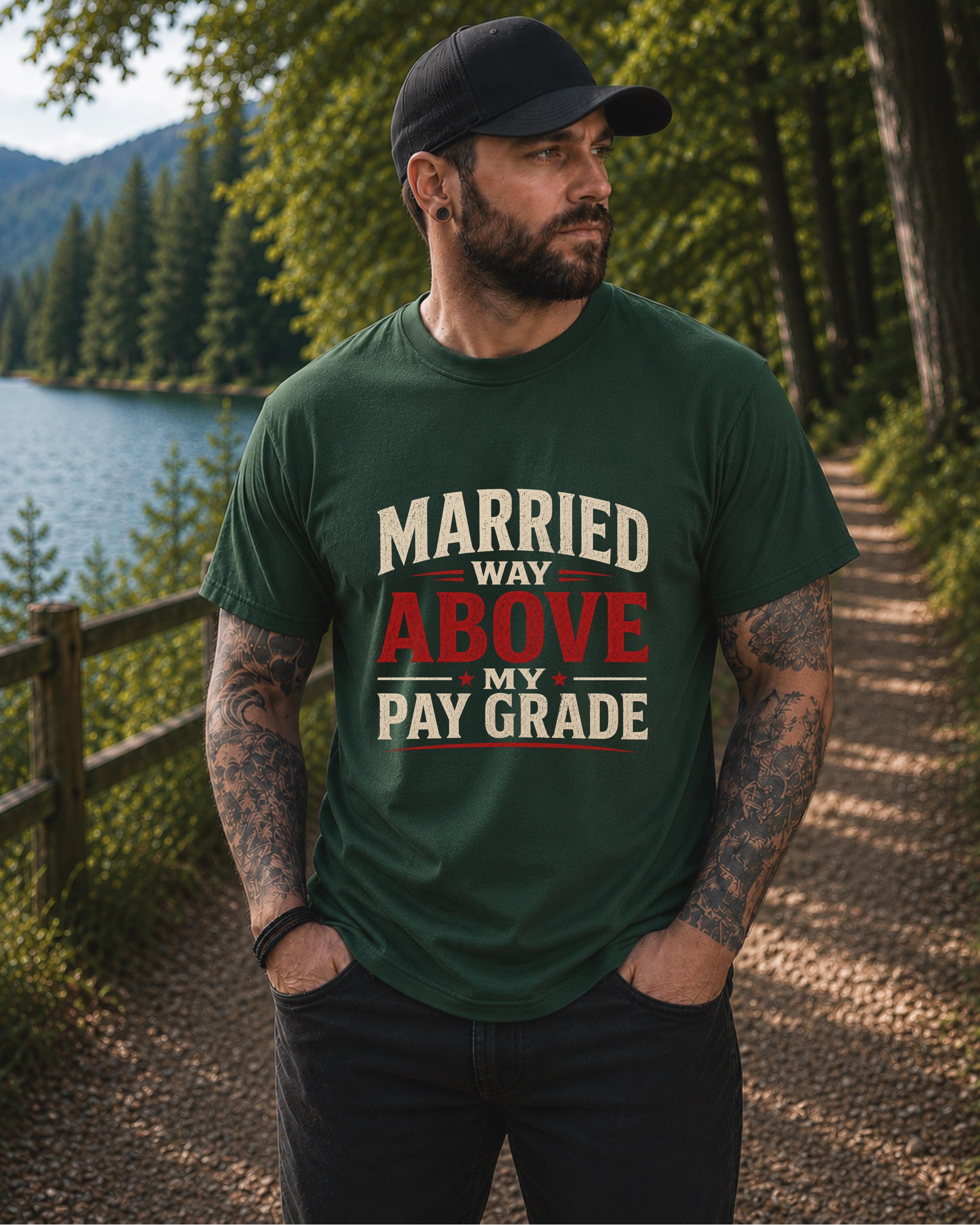 Marriage humor graphic tee for husbands and newlyweds