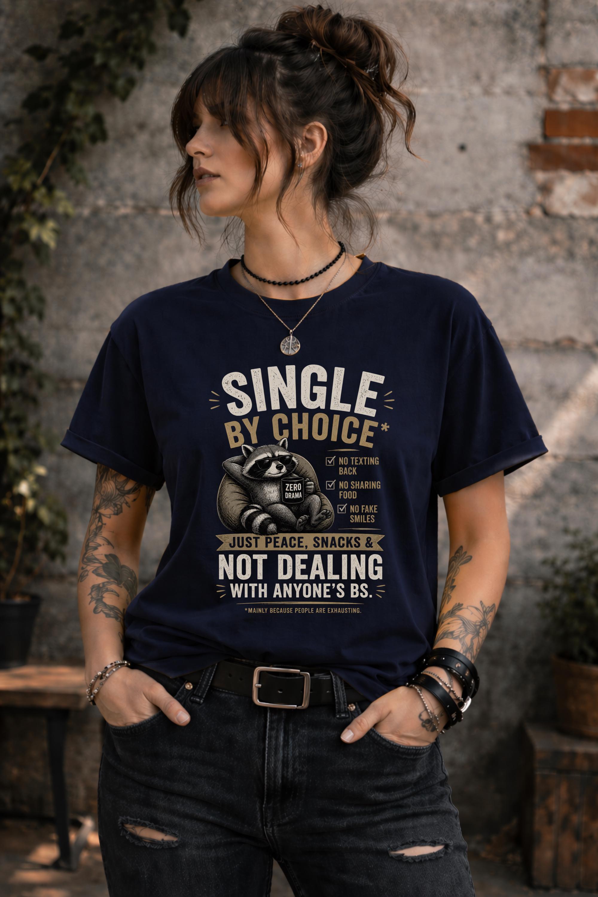 Funny anti social shirt for introverts and independent women