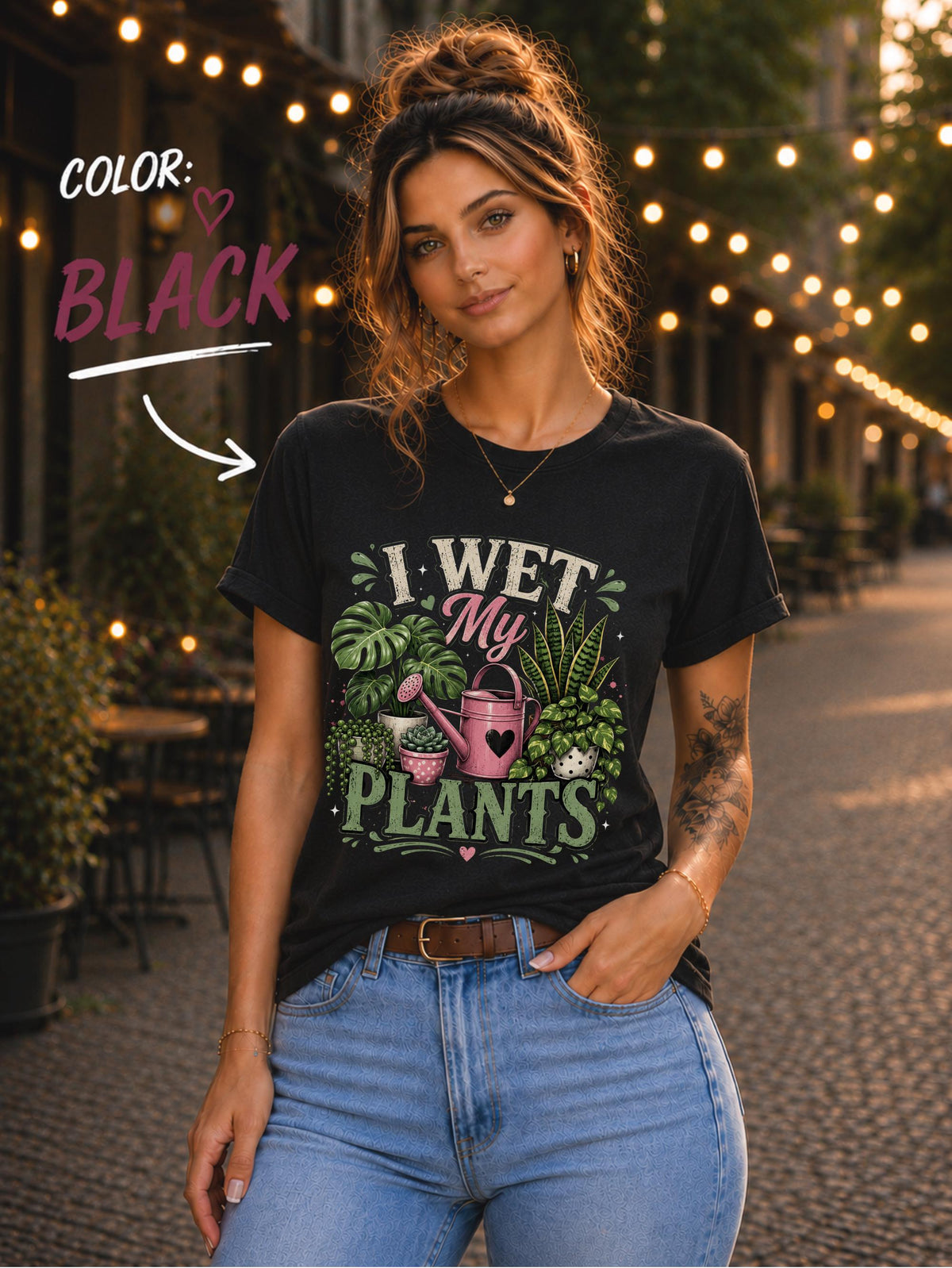 Funny plant lady shirt for gardeners