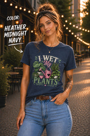 Plant lover apparel with monstera and succulents