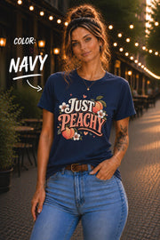 Summer fruit inspired t-shirt with vintage lettering