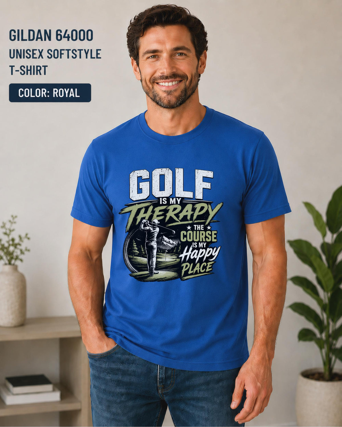 Golf lover gift t-shirt for men and women
