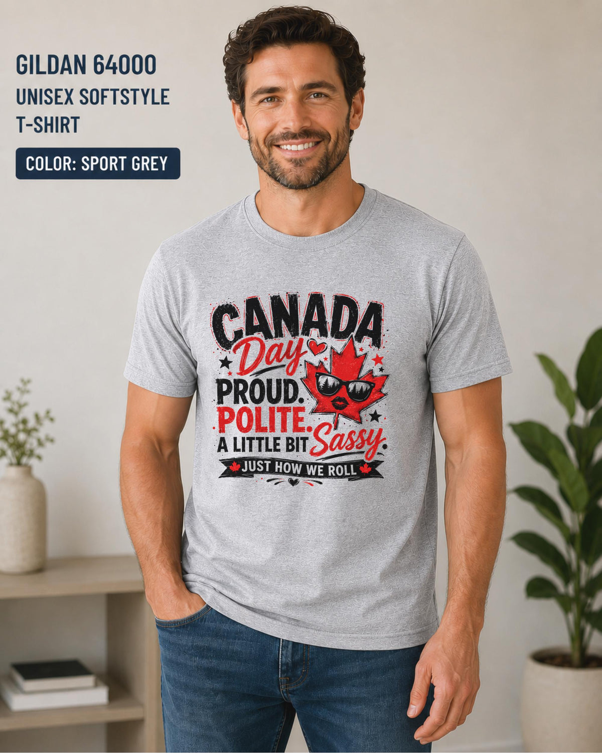 Funny patriotic apparel for July first celebrations