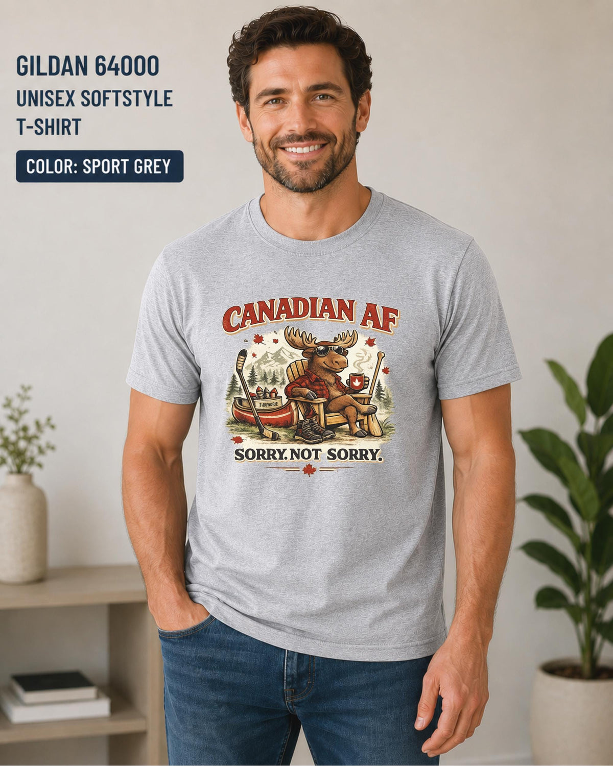 Camping inspired Canadian clothing