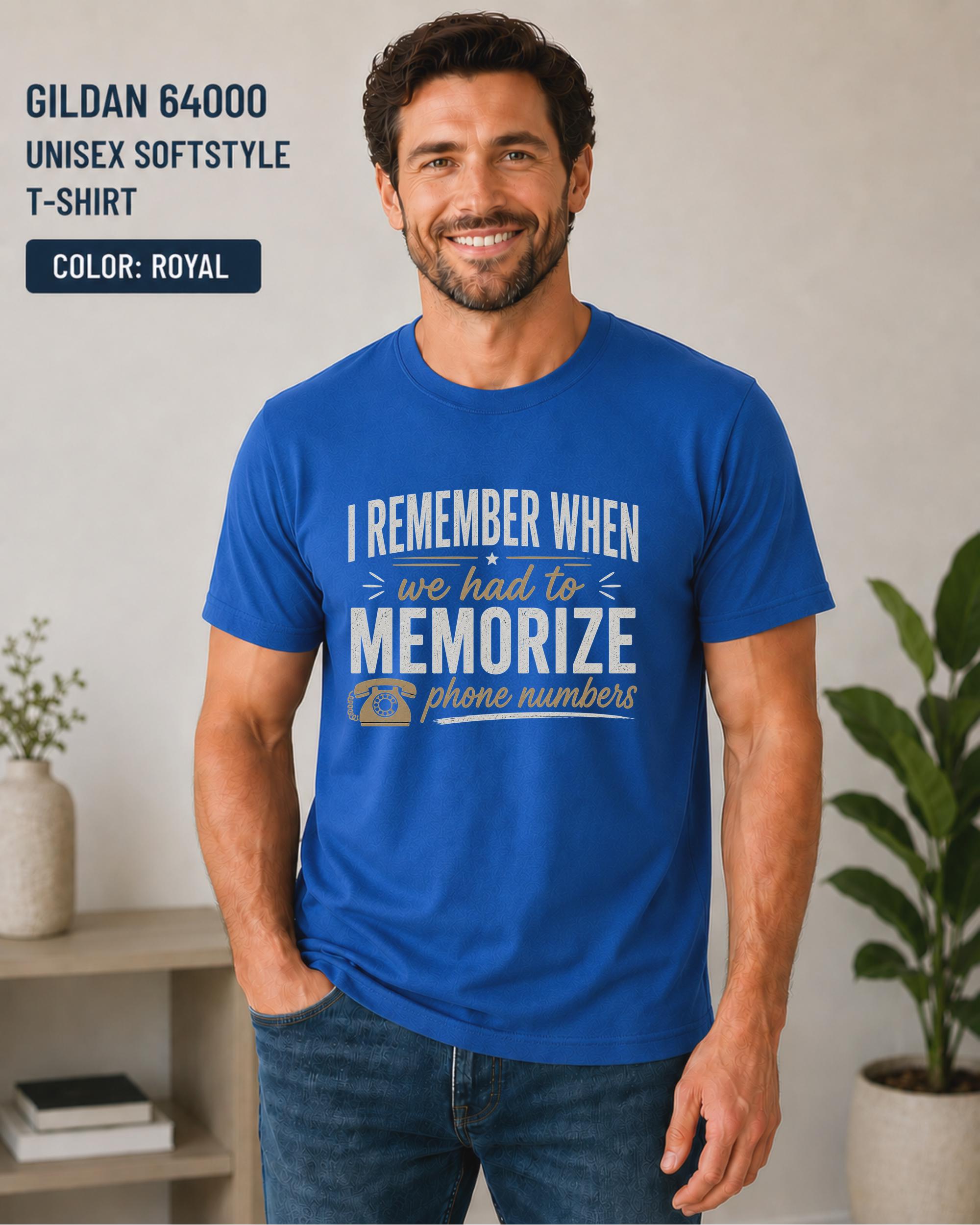 Vintage inspired graphic apparel showcasing old school communication memories