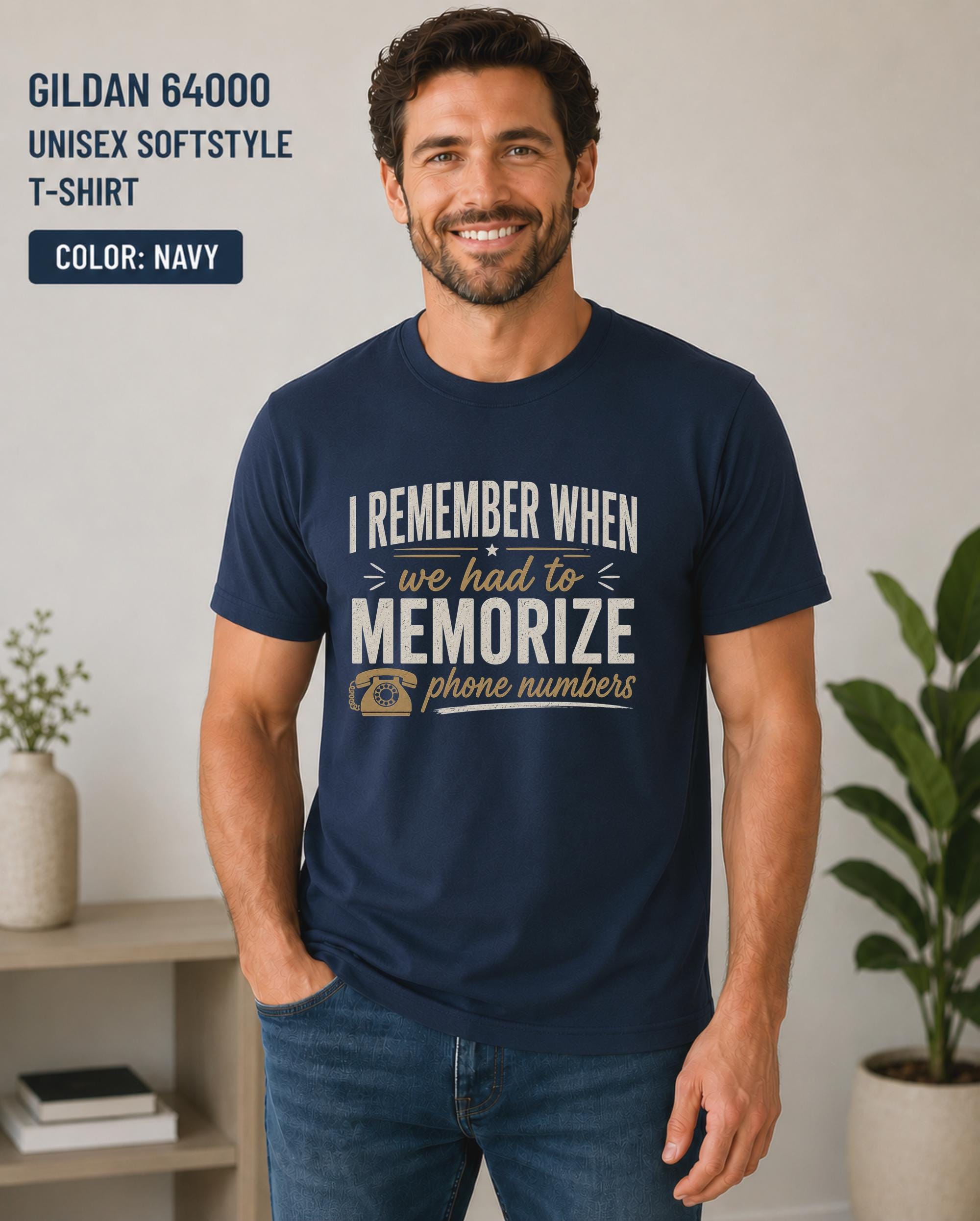 Gen X gift idea featuring retro telephone artwork and vintage lifestyle humor