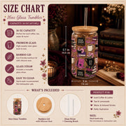 Size chart for a Cute reader gift perfect for library enthusiasts and book collectors