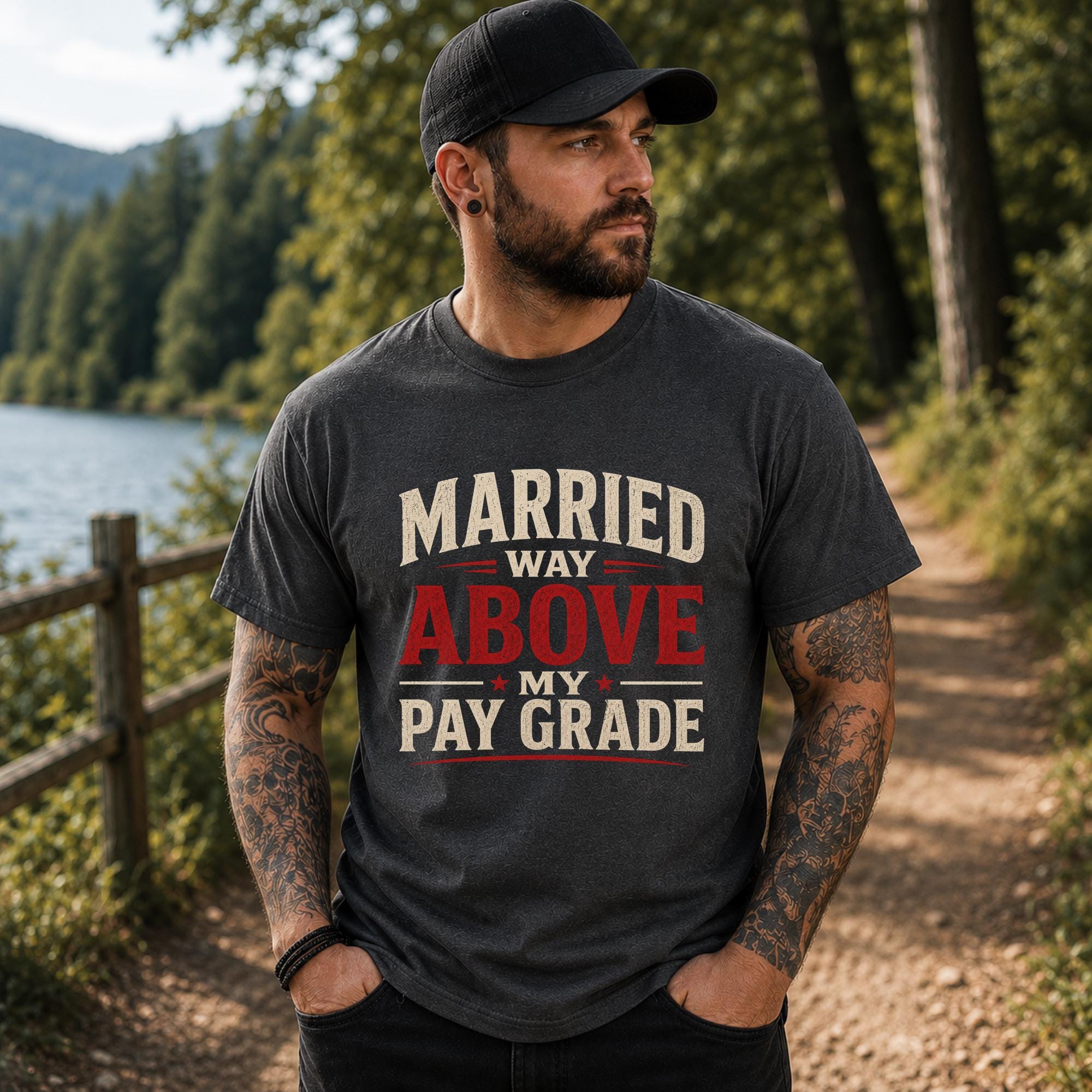 Anniversary gift shirt featuring funny spouse saying