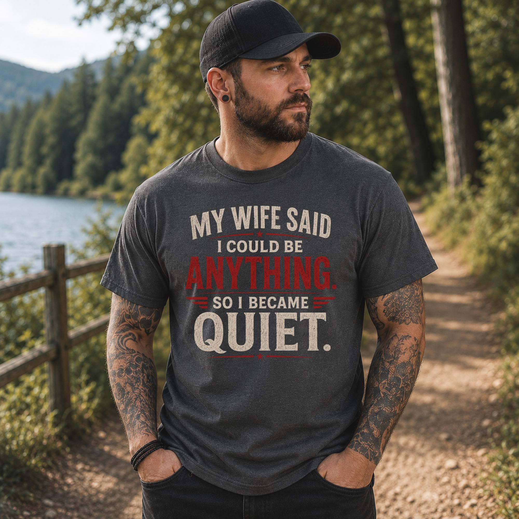 Relationship humor apparel for married men