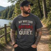 Relationship humor apparel for married men