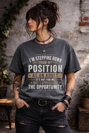Humorous adult life t-shirt with relatable saying