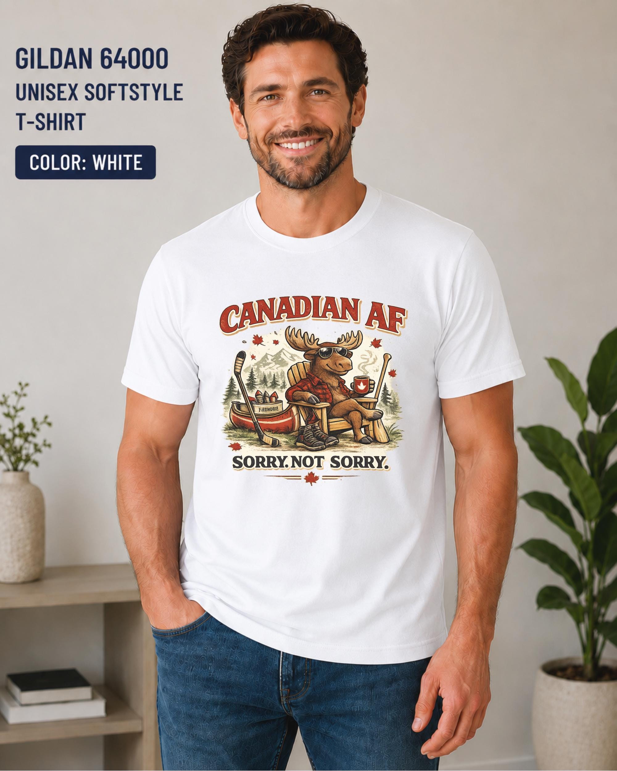 Lake life themed unisex t-shirt