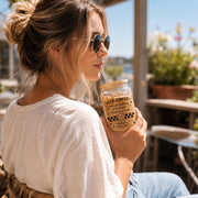 Adulting is hard coffee glass perfect for daily caffeine routines