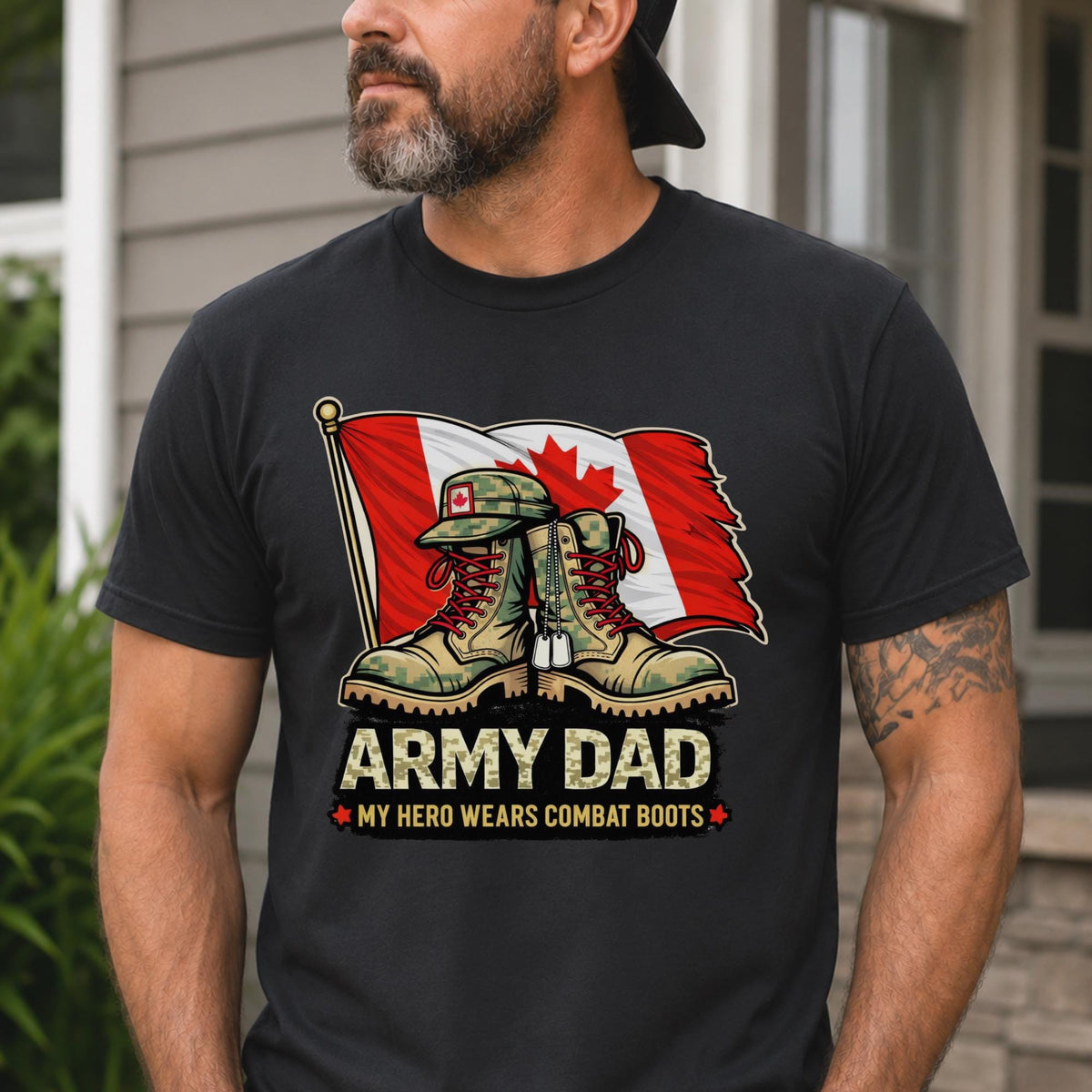 Army Mom & Dad PNG Bundle, Military Family Digital Download, Canadian Army Shirt Design, Veteran Family PNG File